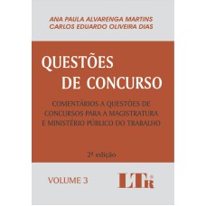 QUESTOES DE CONCURSO - VOL. 3 - COMENTARIOS A QUESTOES DE CONCURSOS PARA A - 2