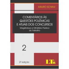 COMENTARIOS AS QUESTOES POLEMICAS E ATUAIS DOS CONCURSOS - VOL. 2 - MAGISTR - 2