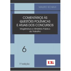 COMENTARIOS AS QUESTOES POLEMICAS E ATUAIS DOS CONCURSOS - MAGISTRATURA E M - 1