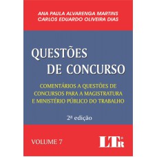 QUESTOES DE CONCURSO - VOL. 07 - COMENTARIOS A QUESTOES DE CONCURSOS PARA M - 2