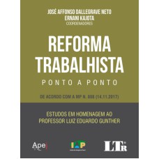 REFORMA TRABALHISTA PONTO A PONTO