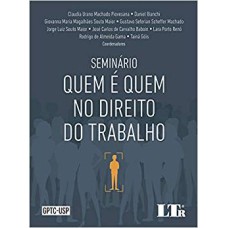 QUEM É QUEM NO DIREITO DO TRABALHO