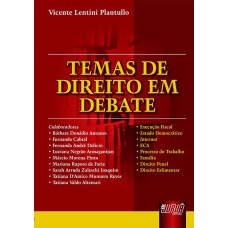 TEMAS DE DIREITO EM DEBATE