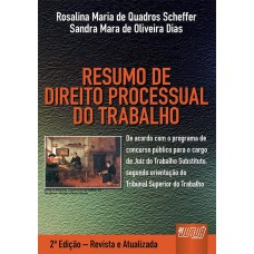 RESUMO DE DIREITO PROCESSUAL DO TRABALHO