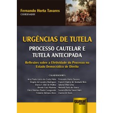 URGÊNCIAS DE TUTELA - PROCESSO CAUTELAR E TUTELA ANTECIPADA - REFLEXÕES SOBRE A EFETIVIDADE DO PROCESSO NO ESTADO DEMOCRÁTICO DO DIREITO