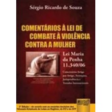 COMENTARIOS A LEI DE COMBATE A VIOLENCIA CONTRA A MULHER - 2