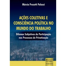 AÇÕES COLETIVAS E CONSCIÊNCIA POLÍTICA NO MUNDO DO TRABALHO - DILEMAS SUBJETIVOS DA PARTICIPAÇÃO NOS PROCESSOS DE PRIVATIZAÇÃO