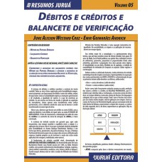 RESUMOS JURUÁ - CONTÁBIL - DÉBITOS E CRÉDITOS E BALANCETE DE VERIFICAÇÃO - VOLUME 05