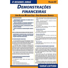 RESUMOS JURUÁ - CONTÁBIL - DEMONSTRAÇÕES FINANCEIRAS - VOLUME 03