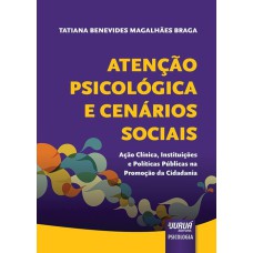 ATENÇÃO PSICOLÓGICA E CENÁRIOS SOCIAIS - AÇÃO CLÍNICA, INSTITUIÇÕES E POLÍTICAS PÚBLICAS NA PROMOÇÃO DA CIDADANIA