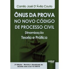 ÔNUS DA PROVA NO NOVO CÓDIGO DE PROCESSO CIVIL - DINAMIZAÇÃO - TEORIA E PRÁTICA