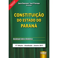 CONSTITUIÇÃO DO ESTADO DO PARANÁ - ESPECIAL PARA CONCURSOS