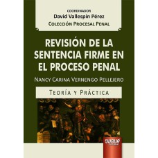 REVISIÓN DE LA SENTENCIA FIRME EN EL PROCESO PENAL - TEORÍA Y PRÁCTICA - COLECCIÓN PROCESAL PENAL - COORDINADOR: DAVID VALLESPÍN PÉREZ