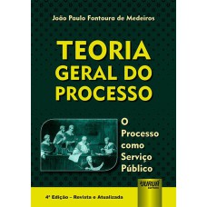 TEORIA GERAL DO PROCESSO - O PROCESSO COMO SERVIÇO PÚBLICO