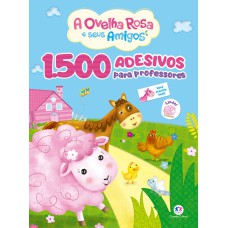 1500 ADESIVOS PARA PROFESSORES - A OVELHA ROSA E SEUS AMIGOS