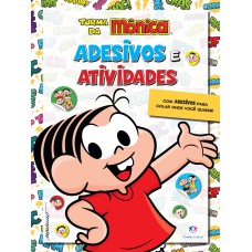 TURMA DA MÔNICA - ADESIVOS E ATIVIDADES