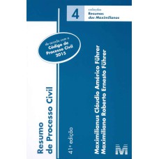 RESUMO (04) PROCESSO CIVIL - 41 ED./2016