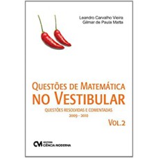 QUESTOES DE MATEMATICA NO VESTIBULAR - VOL.2 - QUESTOES RESOLVIDAS E COMENT - 1