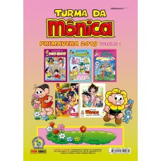 Turma da mônica quatro estações - primavera 2019: volume 1