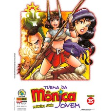 Turma da mônica jovem - primeira série - volume 35: edições 77, 78 e 79