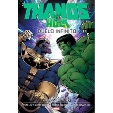 Thanos vs. hulk - duelo infinito: capa dura