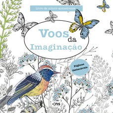 VOOS DA IMAGINAÇÃO - LIVRO DE COLORIR ANTIESTRESSE - FOLHAS DESTACÁVEIS