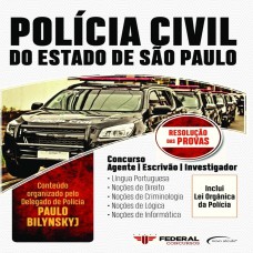 POLÍCIA CIVIL DO ESTADO DE SÃO PAULO - CONCURSO - AGENTE, ESCRIVÃO, INVESTIGADOR