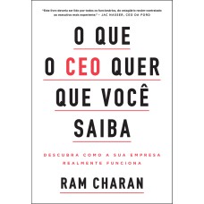 O QUE O CEO QUER QUE VOCÊ SAIBA: DESCUBRA COMO A SUA EMPRESA REALMENTE FUNCIONA