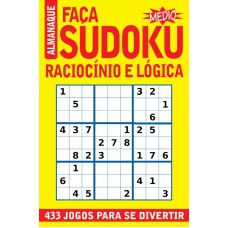 REVISTA ALMANAQUE FAÇA SUDOKU - MÉDIO