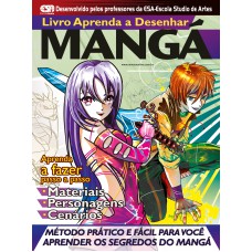 LIVRO APRENDA A DESENHAR MANGA