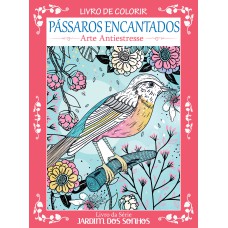 LIVRO PARA COLORIR PASSAROS ENCANTADOS