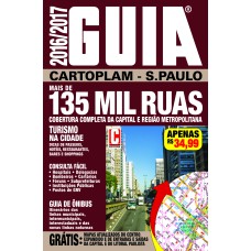 GUIA CARTOPLAM DE RUAS - SÃO PAULO 2016/2017