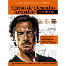 GUIA CURSO DE DESENHO ARTÍSTICO - LÁPIS DE COR ROSTOS