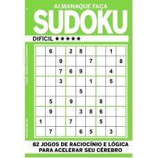 ALMANAQUE FAÇA SUDOKU DIFICIL