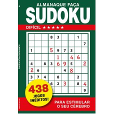 ALMANAQUE FAÇA SUDOKU - NÍVEL DIFÍCIL