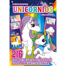 FLORESTA ENCANTADA UNICORNIO LIVRO ILUSTRADO