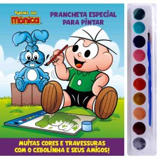 TURMA DA MÔNICA - PRANCHETA ESPECIAL PARA PINTAR - CEBOLINHA