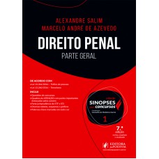 SINOPSES PARA CONCURSOS - V.1 - DIREITO PENAL - PARTE GERAL 2017 - 7A EDIÇÃO: REVISTA, AMPLIADA E ATUALIZADA