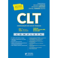 CLT - CONSOLIDAÇÃO DAS LEIS DO TRABALHO