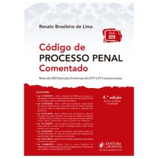 CÓDIGO DE PROCESSO PENAL 2019 - COMENTADO