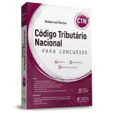 CÓDIGO TRIBUTÁRIO NACIONAL - PARA CONCURSOS