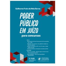 PODER PÚBLICO EM JUÍZO PARA CONCURSOS (2022)