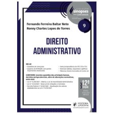 SINOPSES PARA CONCURSOS - V.9 - DIREITO ADMINISTRATIVO (2022)