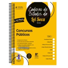 CADERNOS DE ESTUDOS DA LEI SECA - CONCURSOS PÚBLICOS - O AMARELINHO (2022)