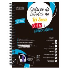 CADERNO DE ESTUDOS DA LEI SECA - UNIVERSITÁRIO E OAB