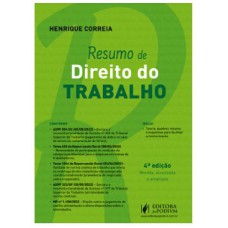 RESUMO DE DIREITO DO TRABALHO