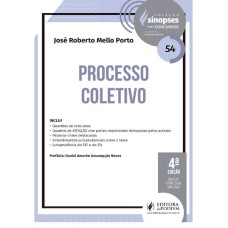 SINOPSES PARA CONCURSOS - V.54 - PROCESSO COLETIVO (2023)