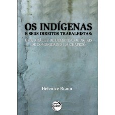 OS INDÍGENAS E SEUS DIREITOS TRABALHISTAS: UMA ANÁLISE DE DEMANDAS JUDICIAIS DE COMUNIDADES EM CHAPECÓ