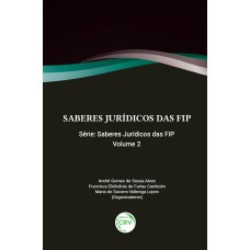 SABERES JURÍDICOS DAS FIP VOLUME 2