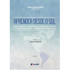 APRENDER DESDE O SUL - NOVAS CONSTITUCIONALIDADES, PLURALISMO JURÍDICO E PLURINACIONALIDADE - APRENDENDO DESDE O SUL